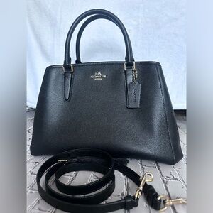 Black Coach bag- Like new